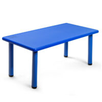 HOGEBABY 47 x 23.5 Inch Rectangular Kids Table, Children School Activity Table for Reading Drawing Dining Playing