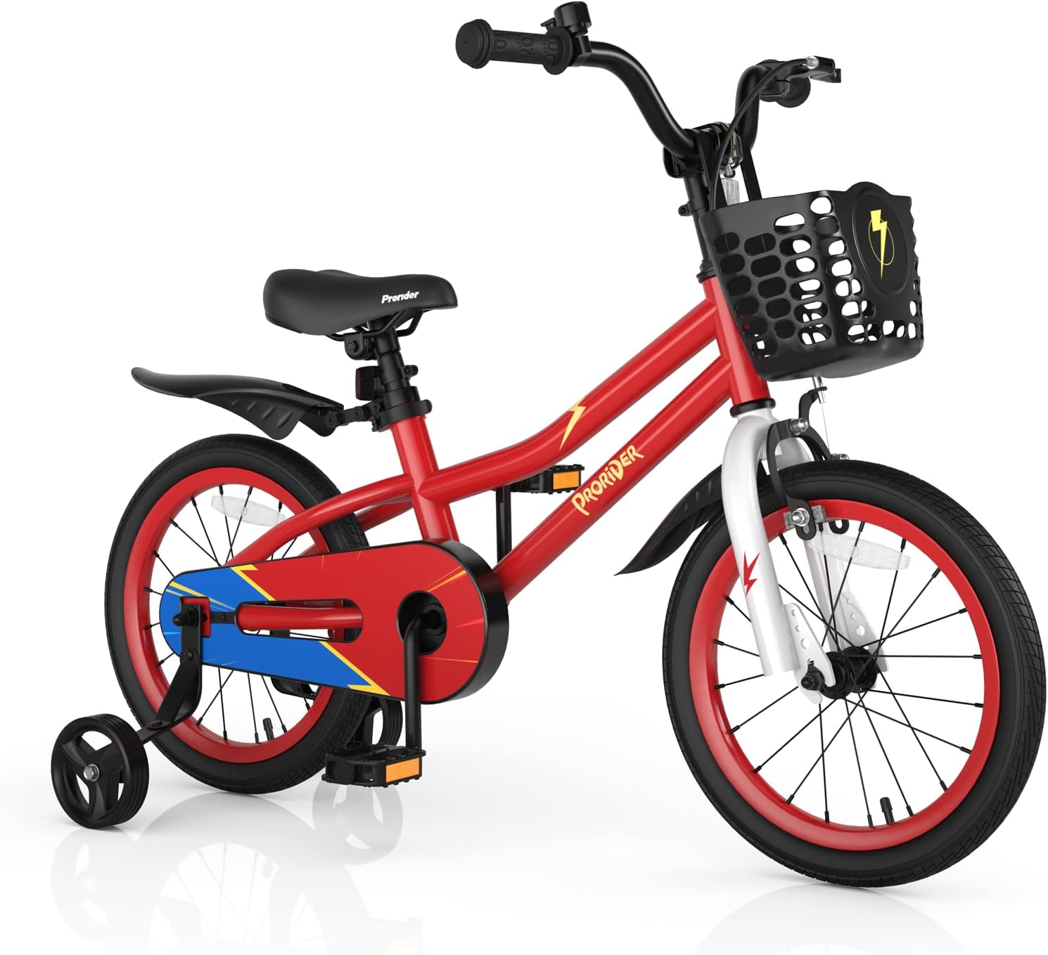 HOGEBABY Kids Bike, 12 14 16 18 Inch Children Bikes for Boys Girls Age 3-8 Years w/Training Wheels - Image 8