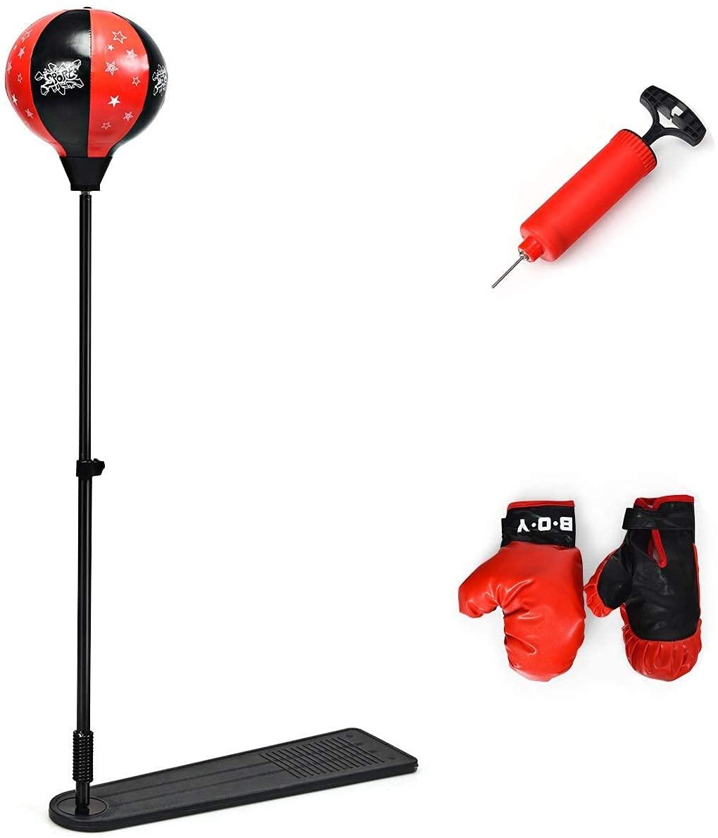 HOGEBABY Kids Punching Bag, Height Adjustable Boxing Set - Image 6