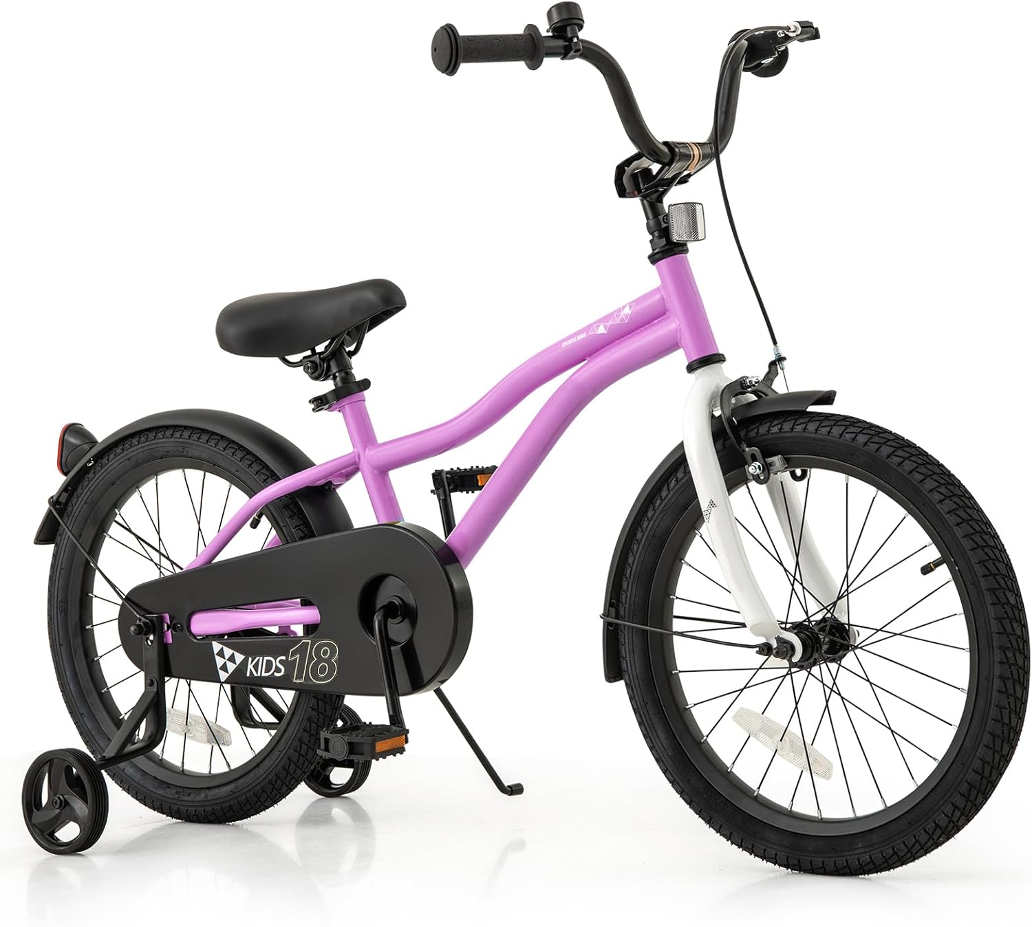 HOGEBABY Kids Bike, 12 14 16 18 Inches Sporty Bicycle with Training Wheels - Image 11