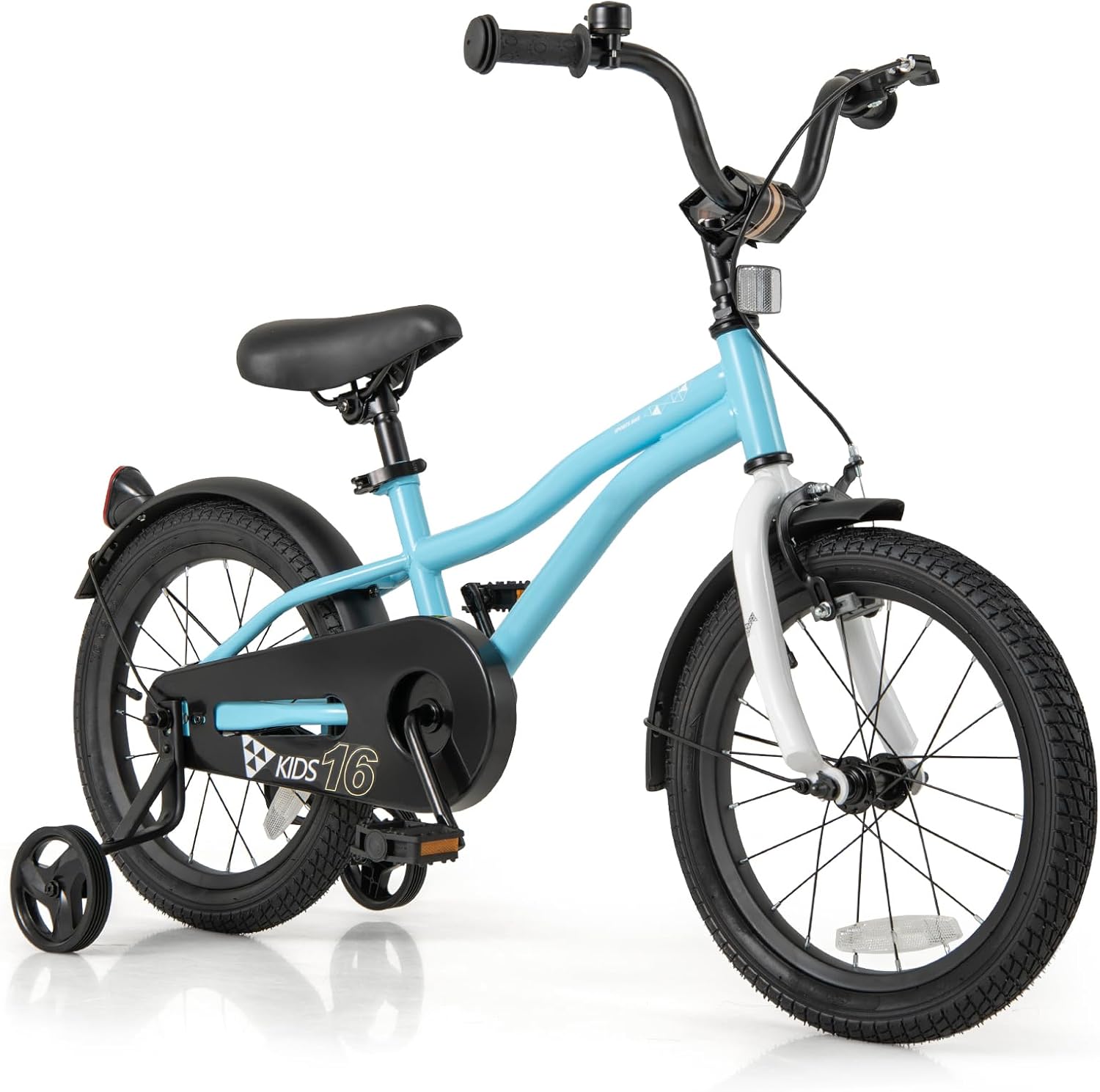 HOGEBABY Kids Bike, 12 14 16 18 Inches Sporty Bicycle with Training Wheels - Image 7