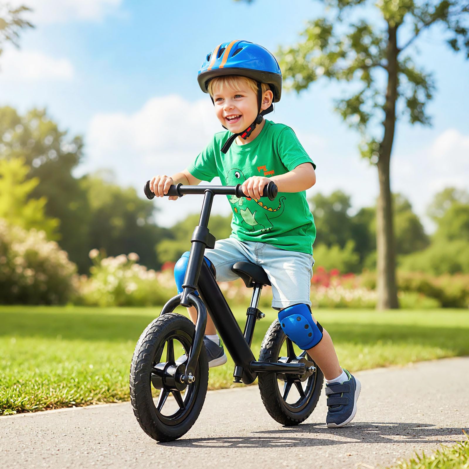 HOGEBABY No Pedal Training Bicycle for Boys & Girls Aged 2-5 Years Old - Image 11