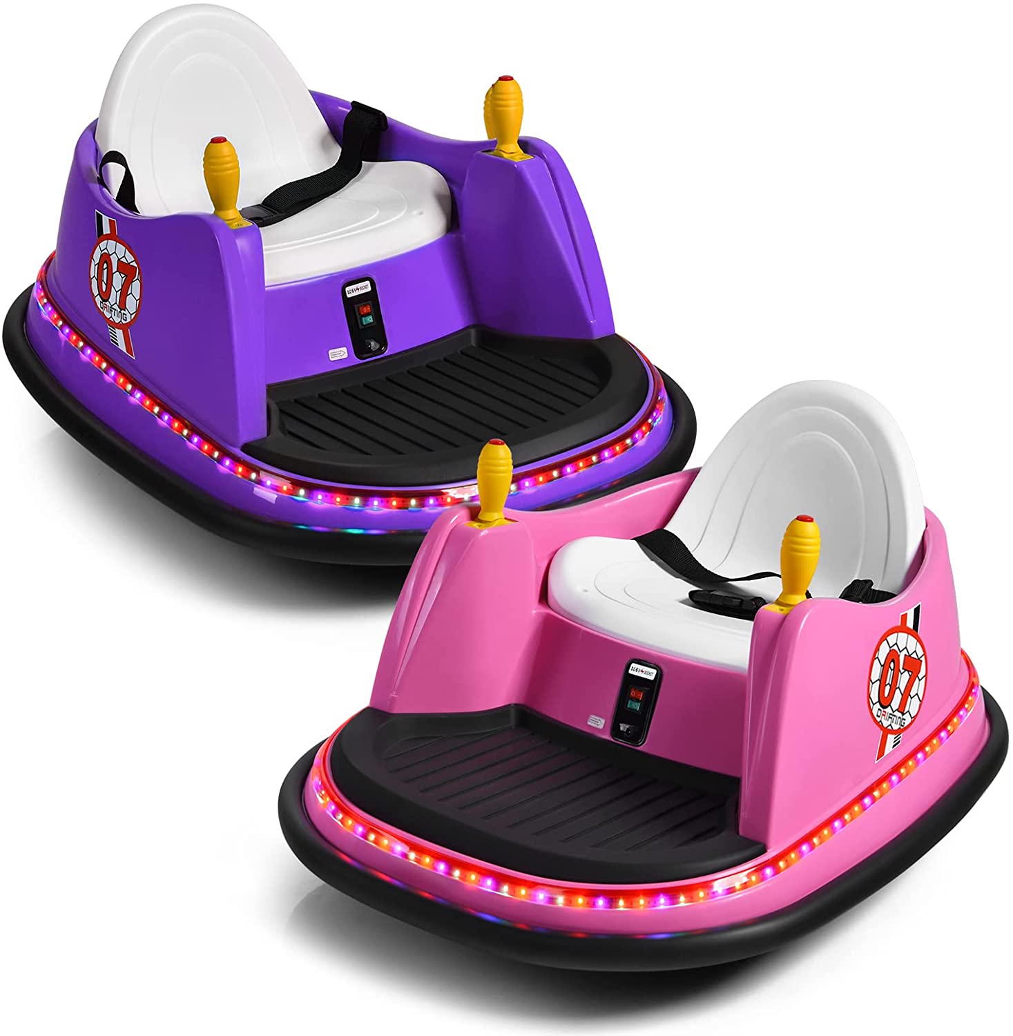 HOGEBABY Bumper Car for Kids, 6V Battery Powered Electric Vehicle - Image 12
