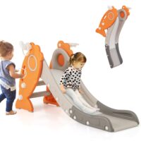 HOGEBABY 4 in 1 Indoor Slide for Toddlers Age 3+ Years