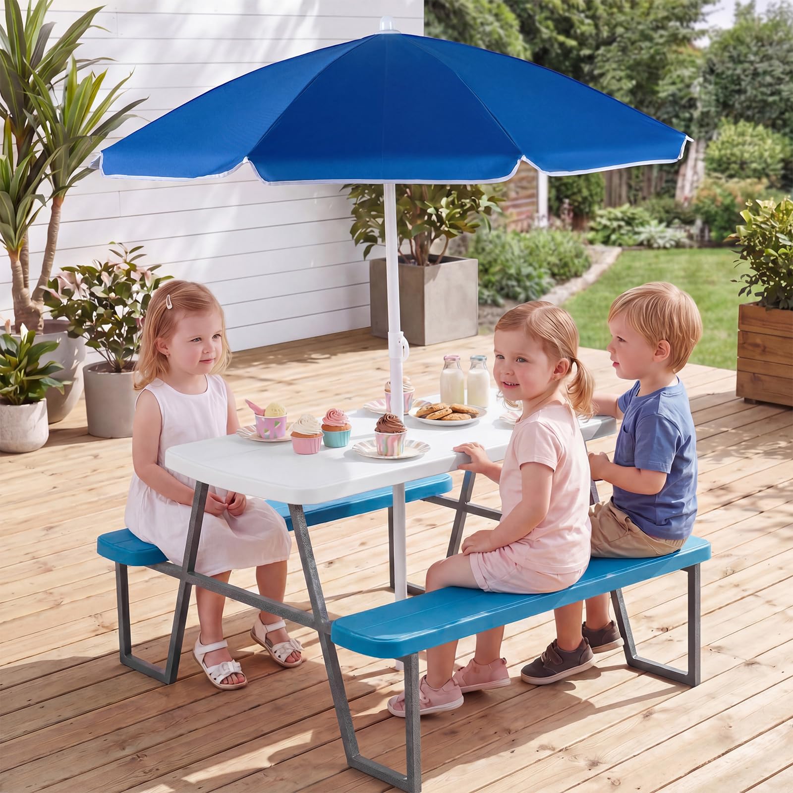 HOGEBABY kids picnic table set