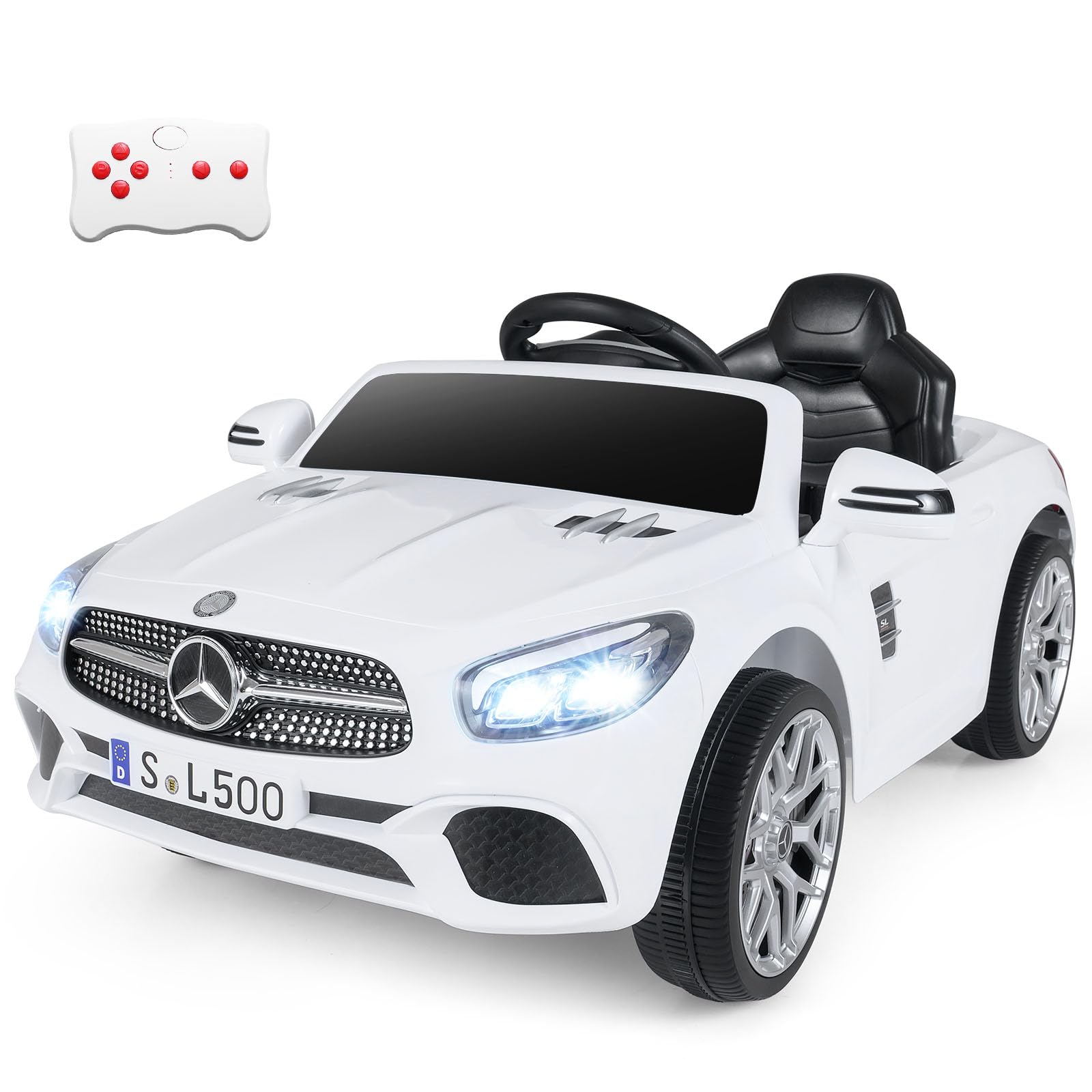 HOGEBABY Ride On Car 12V Licensed Mercedes Benz Electric Vehicles - Image 10