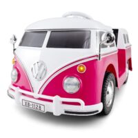 HOGEBABY 12V Licensed Volkswagen Kids Car Bus with Cup Holder