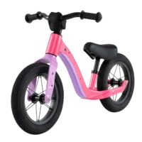 HOGEBABY 12-Inch Balance Bike, Magnesium Alloy Frame Toddler Bike, No Pedal Training Bicycle for 3+ Years Old Baby