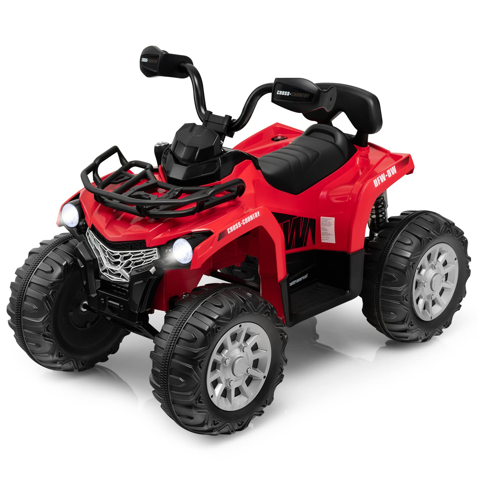 HOGEBABY Kids ATV, 12V Battery Powered Electric Vehicle, Ride on 4 Wheeler Quad for 3-8 Years Old - Image 15
