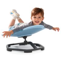 HOGEBABY 360 Sit and Swivel Autistic Children Sensory Toy Non Slip Metal Base