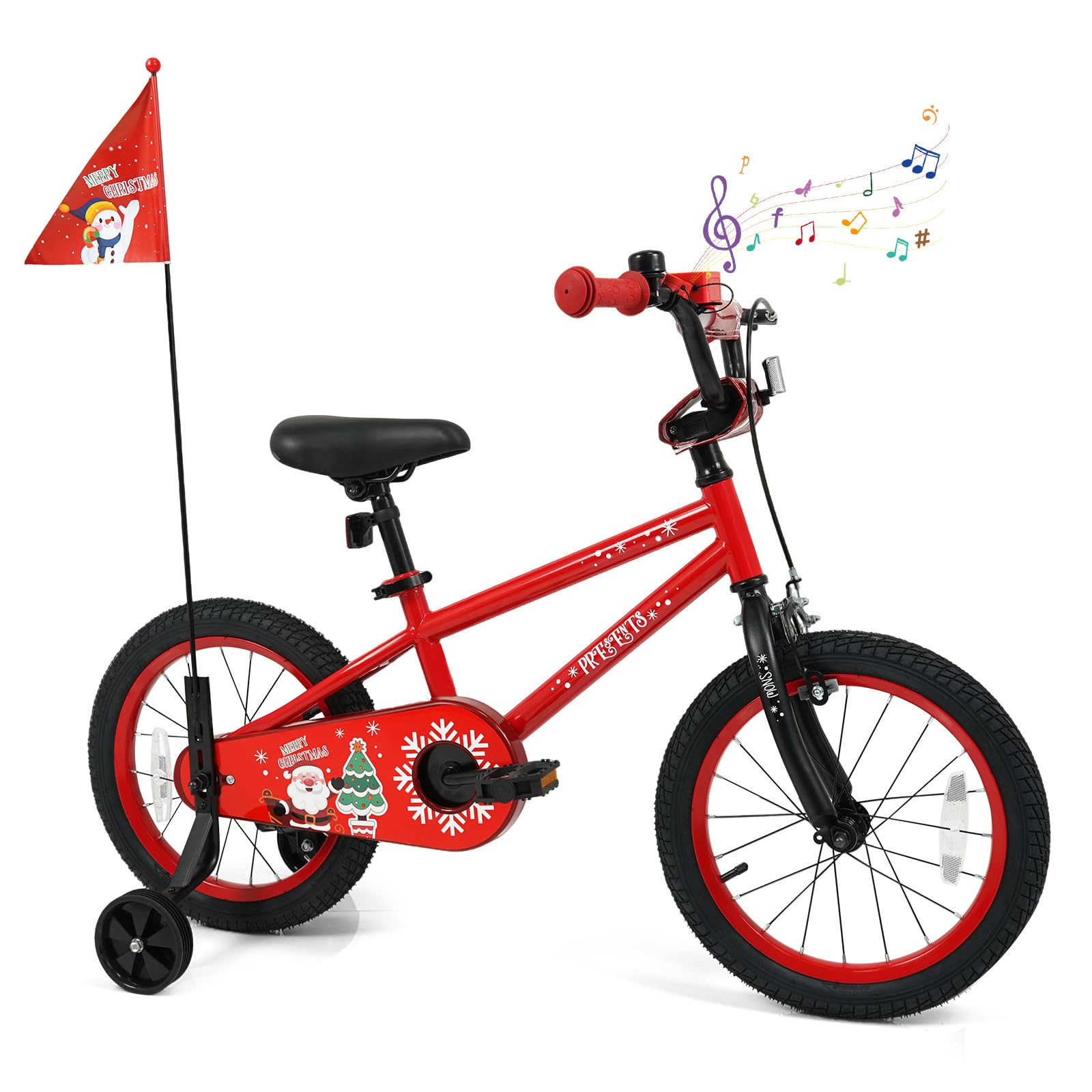 HOGEBABY Kids Bike Christmas Music Bicycle 12 14 16 18 Inches for 3-8 Years - Image 11