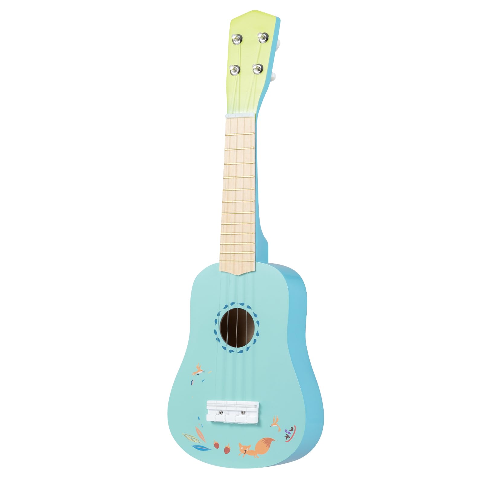 HOGEBABY Ukulele for Kids 21 Inch 4 Strings Basswood Ukelele for Beginners