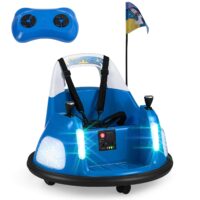 HOGEBABY 12V Bumper Car for Kids Ride on Bumping Car
