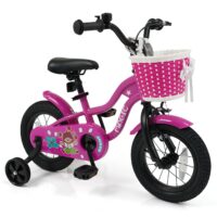 HOGEBABY Kids Bike Magic Children 12 14 16 Inch Bicycle with Training Wheels