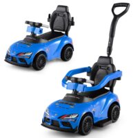 HOGEBABY Toddlers 3 in 1 Toyota Licensed Stroller Sliding Walking Car