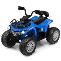 HOGEBABY Kids ATV, 12V Battery Powered Electric Vehicle, Ride on 4 Wheeler Quad for 3-8 Years Old