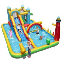 HOGEBABY Inflatable Water Slide for Big Kids Outdoor Backyard
