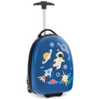 HOGEBABY Kids Luggage, 16 Hard Shell Kids Carry On Luggage, Kids Suitcase for Girls Boys Toddlers