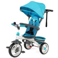 HOGEBABY Tricycle for Toddlers, 6 in 1 Trike w/Parent Handle
