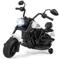 HOGEBABY 6V Chopper Motorbike Ride on Toy with Headlight