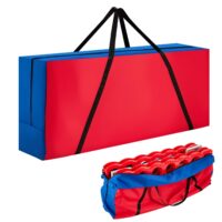 HOGEBABY Giant 4 in a Row Game Carrying Bag (Game Not Included), Carry and Storage Bag for Jumbo 4-to-Score Giant Game Set