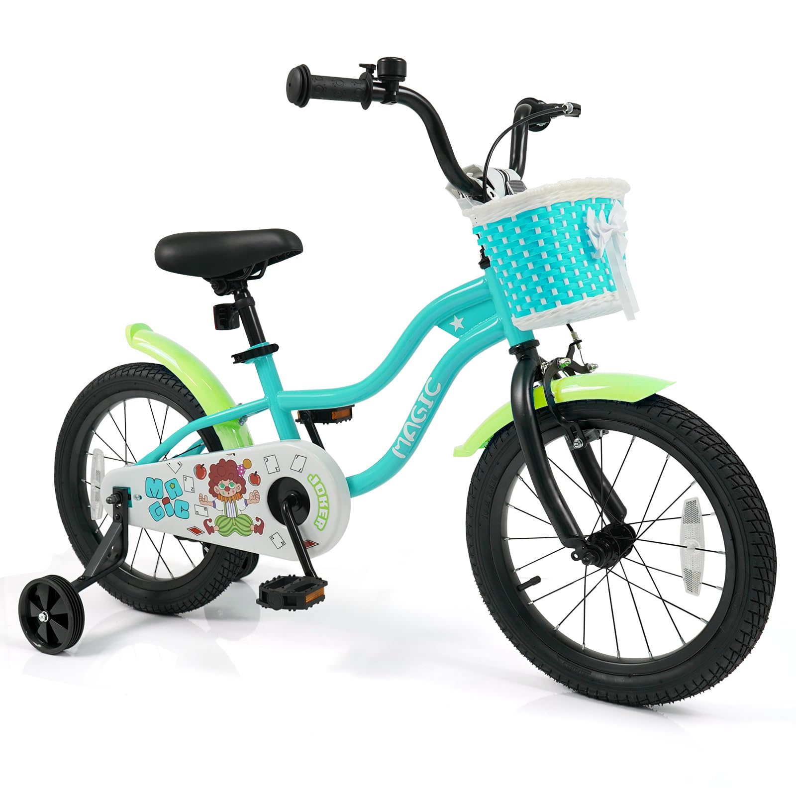 HOGEBABY Kids Bike Magic Children 12 14 16 Inch Bicycle with Training Wheels - Image 8