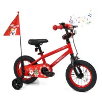HOGEBABY Kids Bike Christmas Music Bicycle 12 14 16 18 Inches for 3-8 Years