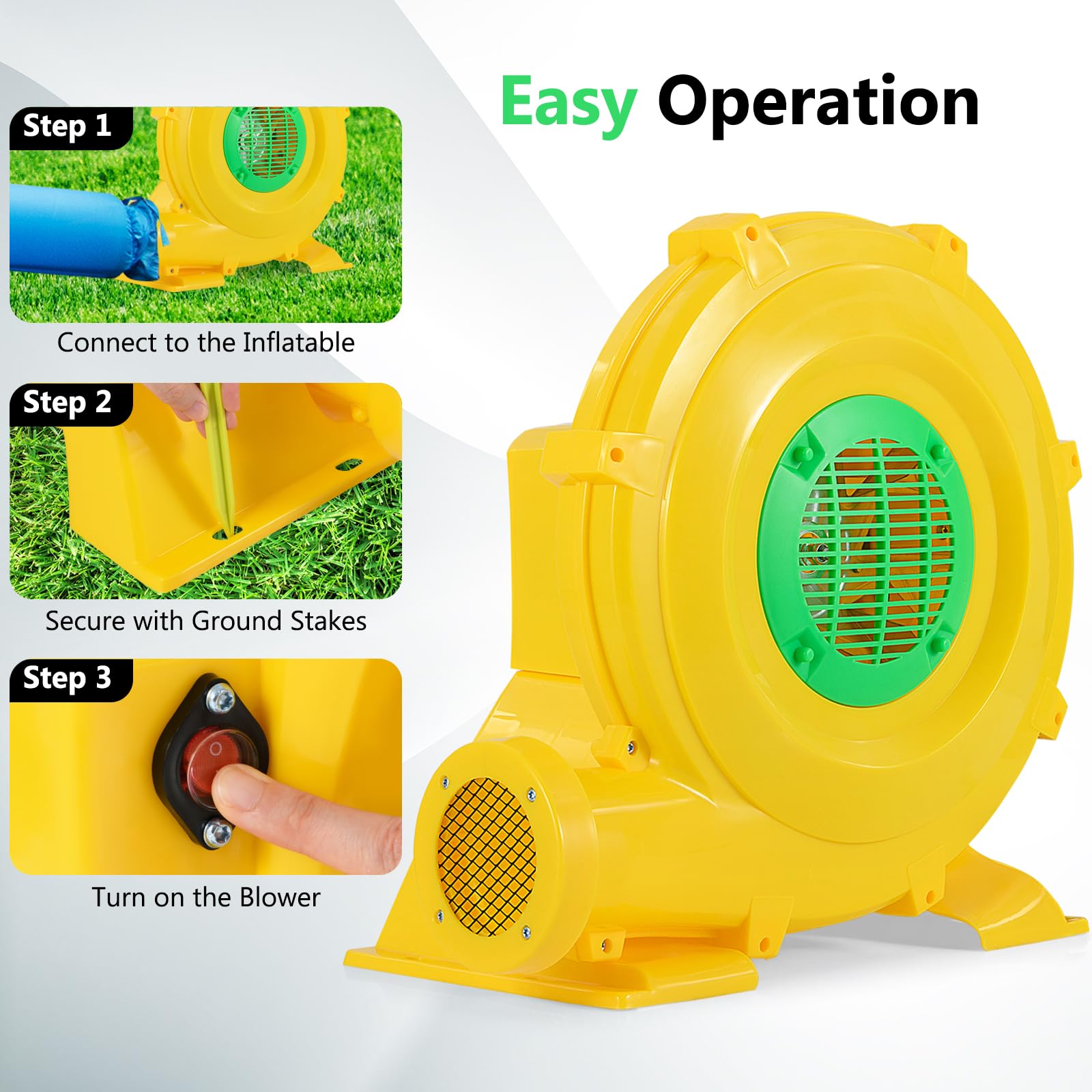 HOGEBABY Air Blower 780W Bounce House Blower - Image 5