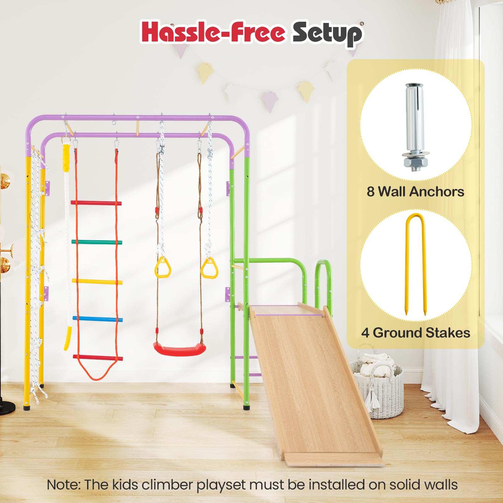 HOGEBABY 8 in 1 Climbing Toys for Toddlers - Image 6