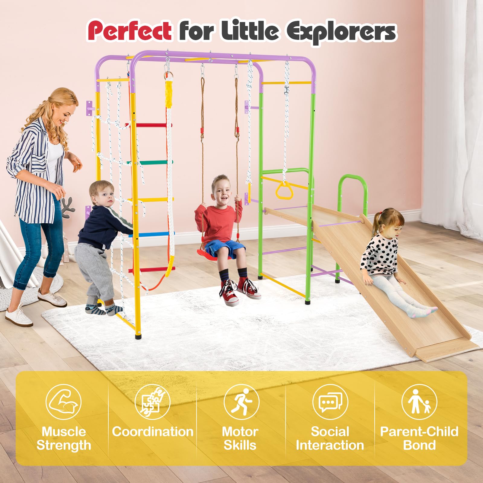 HOGEBABY 8 in 1 Climbing Toys for Toddlers - Image 7