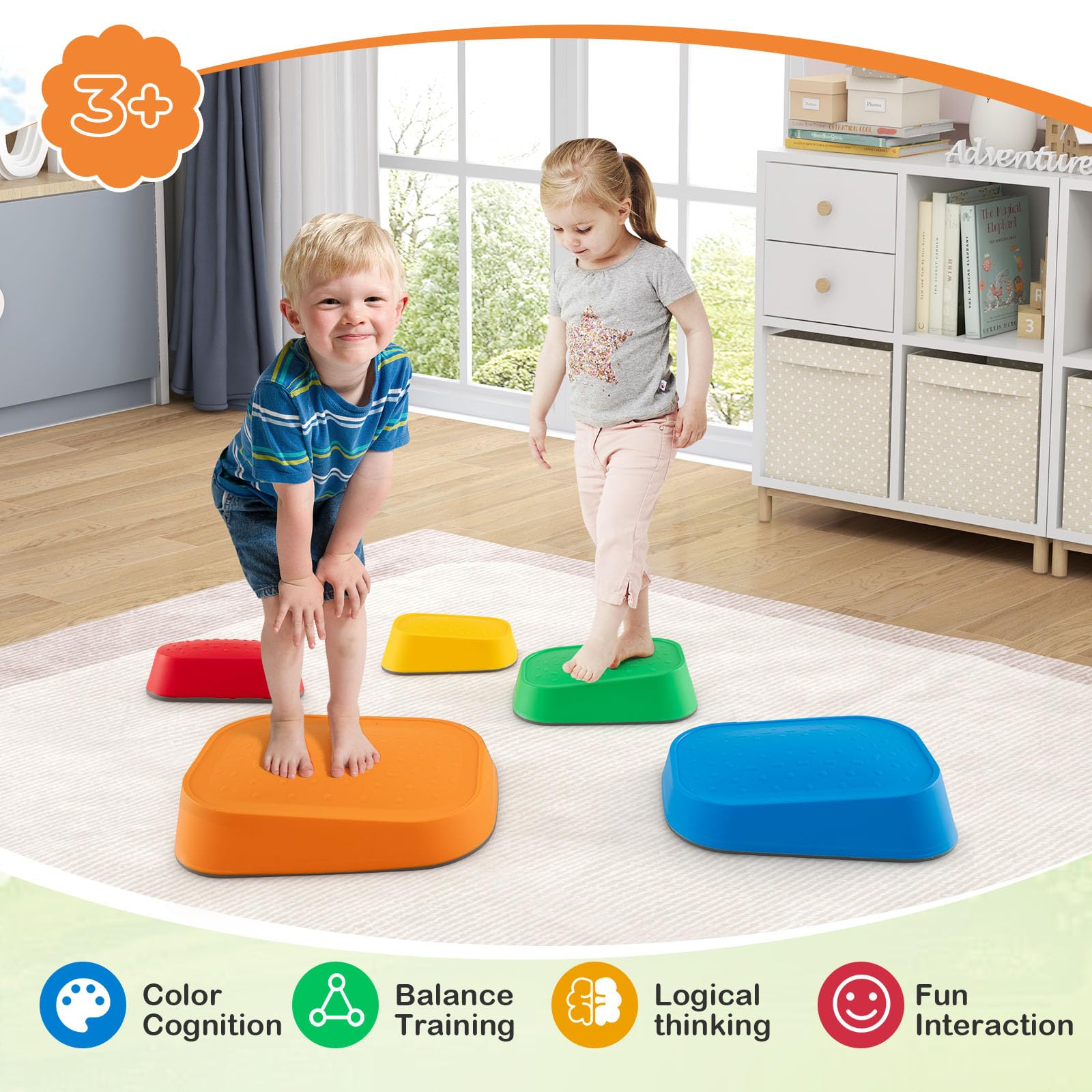 HOGEBABY 11 Pcs Stepping Stone for Kids - Image 7