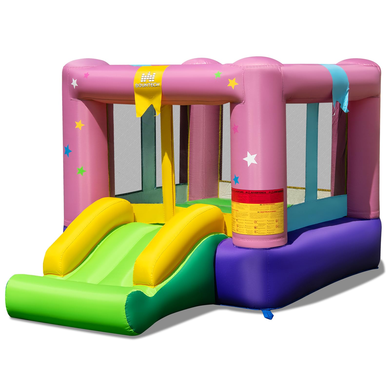 HOGEBABY Inflatable Bounce House for Kids 3-12 Indoor Outdoor w/Heavy Duty Jumping Area - Image 12