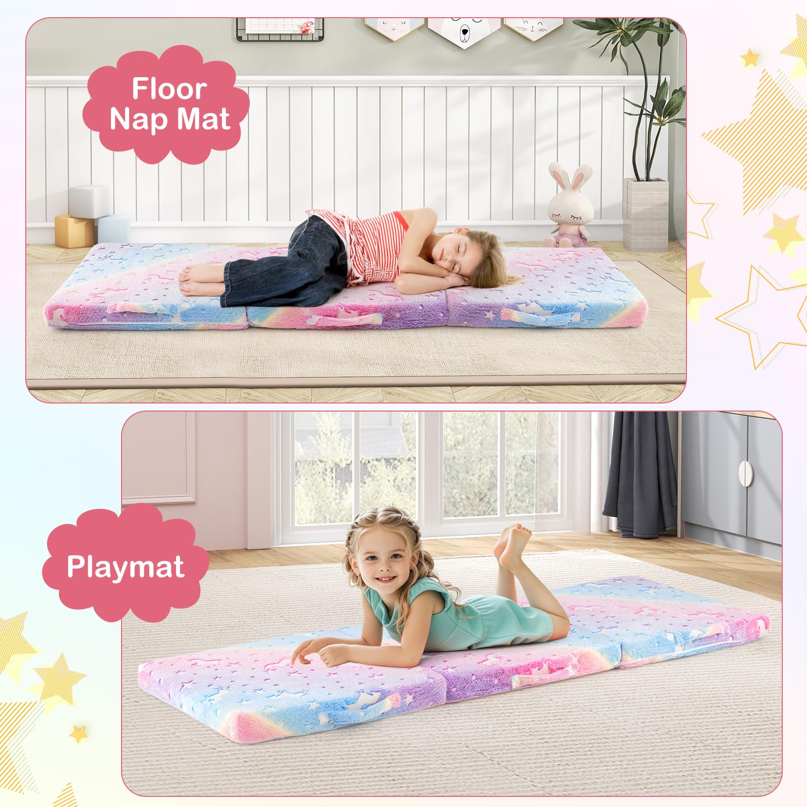 HOGEBABY Foldable Floor Mattress for Kids - Image 9