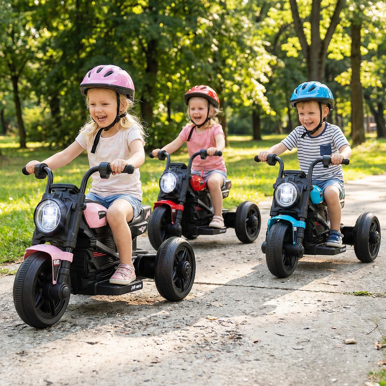 HOGEBABY Toddler Motorcycle 6V Chopper Kids Motorcycle Ride On Toy - Image 10